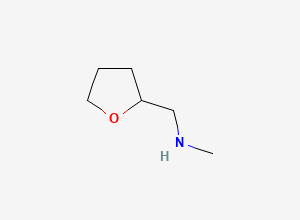 Two-dimensional chemical structure of N-(Tetrahydrofurfuryl)-N-methylamine