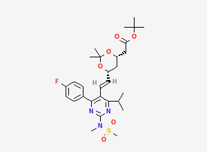 Two-dimensional chemical structure of Rosuvastatin Impurity 47