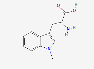 Two-dimensional chemical structure of 1-Methyltryptophan