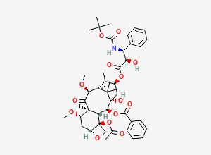 Two-dimensional chemical structure of Cabazitaxel Impurity 47