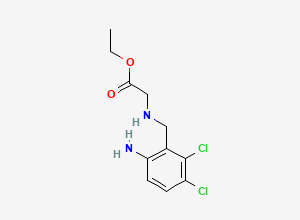 Two-dimensional chemical structure of Anagrelide Related Compound A (Free Base), CAS 70406-92-7