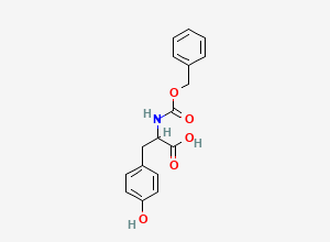 Two-dimensional chemical structure of N-[(benzyloxy)carbonyl]-L-tyrosine