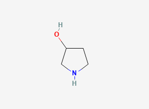Two-dimensional chemical structure of 4-Hydroxypyrrolidine