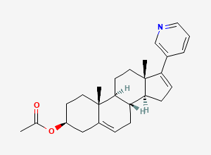Two-dimensional chemical structure of Abiraterone Acetate Diastereomer