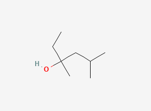 Two-dimensional chemical structure of 3,5-Dimethyl-3-hexanol