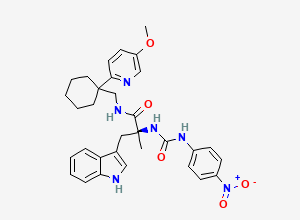 Two-dimensional chemical structure of PD 176252