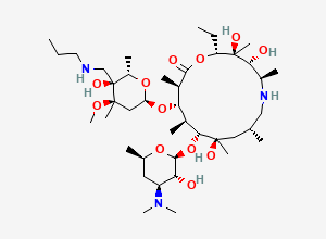 Two-dimensional chemical structure of Tulathromycin