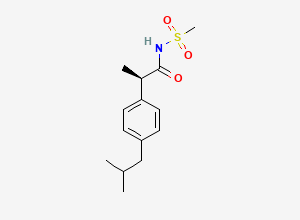Two-dimensional chemical structure of Reparixin
