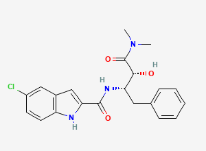 Two-dimensional chemical structure of CP-91149