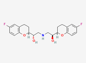 Two-dimensional chemical structure of Nebivolol SRSS Isomer