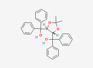 Two-dimensional chemical structure of (S,S)-Taddol