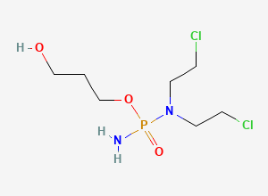 Two-dimensional chemical structure of Alcocyclophosphamide, CAS 52336-54-6