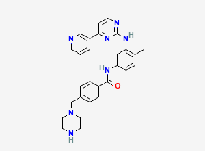 Two-dimensional chemical structure of Imatinib EP Impurity C / Imatinib N-Desmethyl Impurity, CAS 404844-02-6