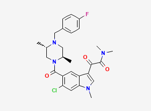 Two-dimensional chemical structure of Talmapimod