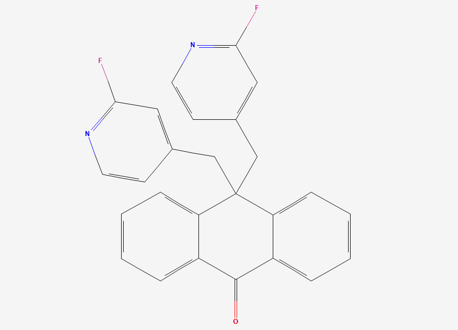 Two-dimensional chemical structure of Dmp-543