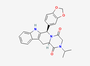 Two-dimensional chemical structure of N-Isopropyl Tadalafil, CAS 171596-30-8