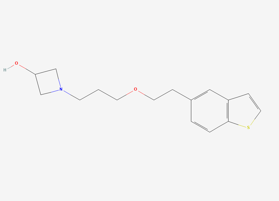 Two-dimensional chemical structure of Edonerpic