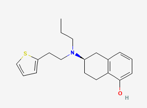 Two-dimensional chemical structure of Rotigotine EP Impurity A (Free Base), CAS 112835-48-0