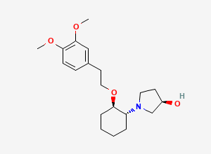 Two-dimensional chemical structure of Vernakalant