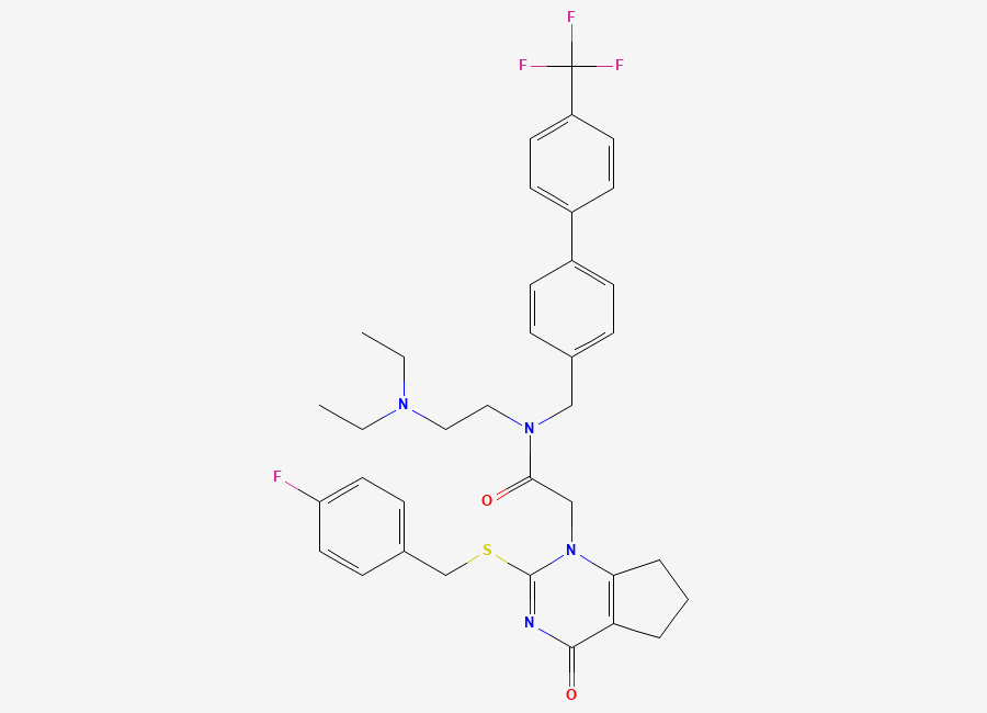 Two-dimensional chemical structure of Darapladib