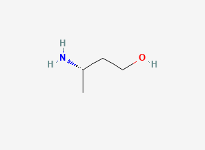 Two-dimensional chemical structure of (3S)-3-aminobutan-1-ol