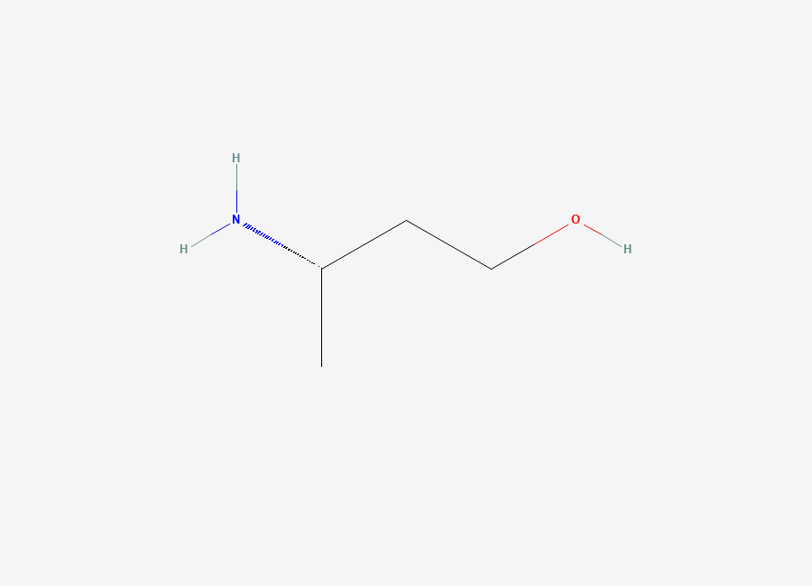 Two-dimensional chemical structure of (3S)-3-aminobutan-1-ol