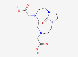 Two-dimensional chemical structure of Gadoteridol Impurity E, CAS 229312-33-8