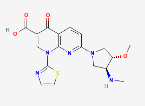 Two-dimensional chemical structure of Vosaroxin