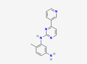 Two-dimensional chemical structure of Imatinib EP Impurity F / Imatinib Diamine Impurity, CAS 152460-10-1