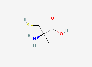 Two-dimensional chemical structure of 2-Methylcysteine