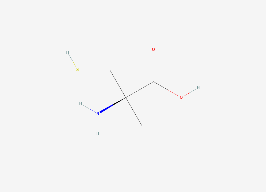 Two-dimensional chemical structure of 2-Methylcysteine