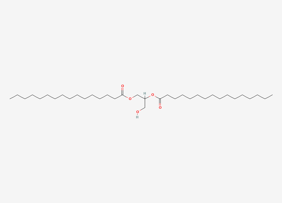 Two-dimensional chemical structure of rac-1,2-Dipalmitoylglycerol, CAS 40290-32-2