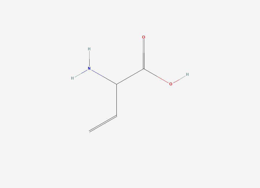 Two-dimensional chemical structure of 2-Aminobut-3-enoic acid